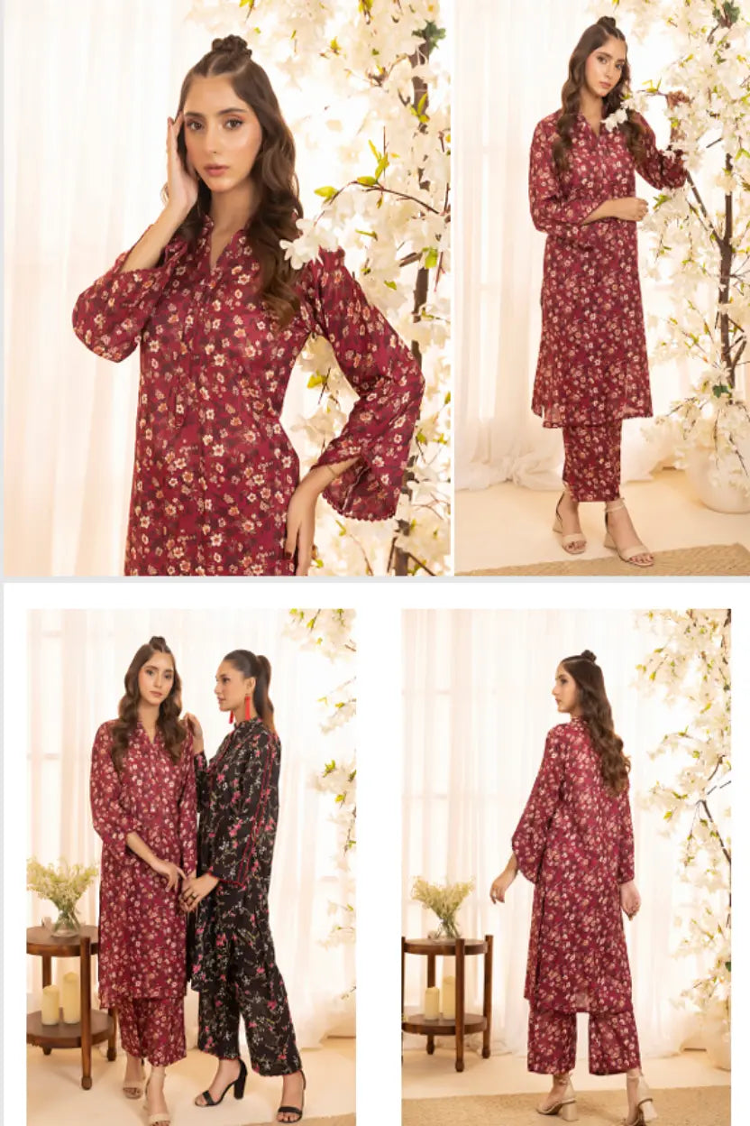 Identic Separate (2 Pcs) Printed Lawn (Unstitched) Sethi Brothers